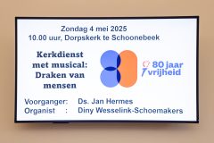 4 mei Kerkdienst - Musical