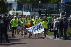 5 mei Aankomst lopers