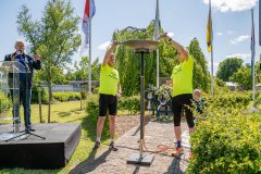 5 mei Ceremonie Bevrijdingsestafetteloop
