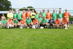 75 jaar voetbal - Old Stars Minjak-Oranje